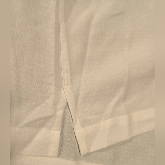 Alfani Men's Solid Short Sleeve‎ Button Up Shirt. White. NWT Size XL - Picture 5 of 8